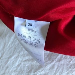 Valentino Dresses - Red collared Valentino dress! Valentino Dresses - Red collared Valentino dress!